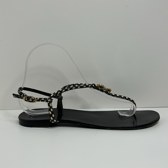 Giuseppe Zanotti python-embossed sandals sz 39 - Picture 2 of 9